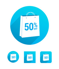 50% Off Shopping Bag