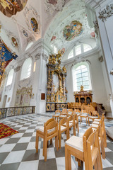 Fototapeta na wymiar Cistercian Stams Abbey in Imst, Austria