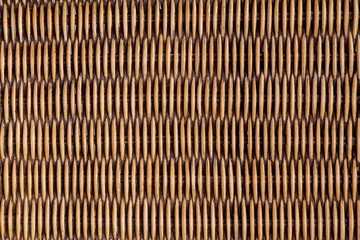 Pattern nature background weave texture wicker surface for furniture material texture, Rattan weave with plant