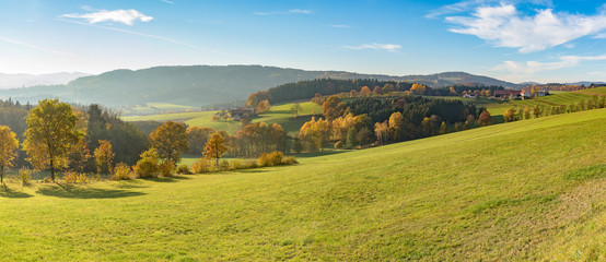 Herbst in Niederbayern (Panorama)