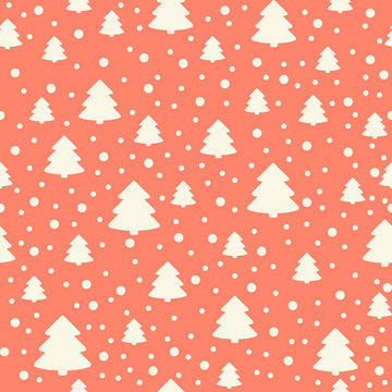 simple seamless Christmas pattern