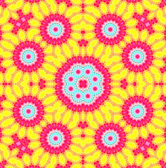 Bright abstract pattern