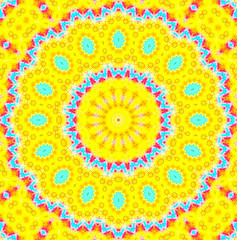 Bright abstract pattern