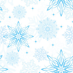 Seamless Snowflake Wallpaper