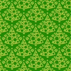 simple seamless Christmas pattern