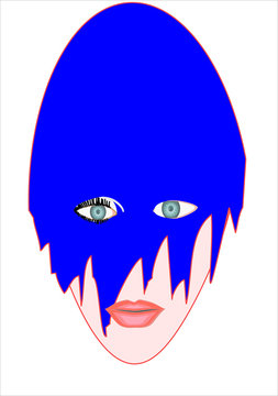 woman's face 