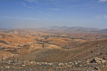 Vu sur les volcans éteint