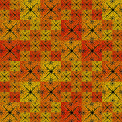 Geometric Modern Patchwork Pattern