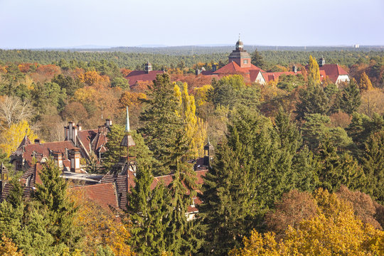 Old Ruins of the Tuberculosis Sanatorium Beelitz