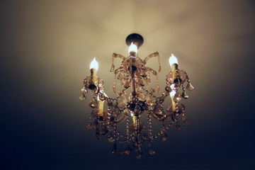 Chrystal ceiling chandelier