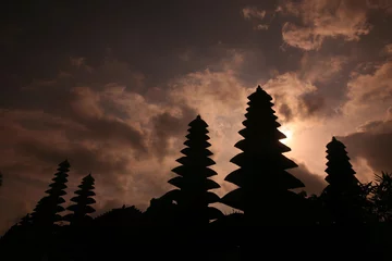 Türaufkleber ASIA INDONESIA BALI MENGLAN PURA TAMAN AYUN TEMPLE © flu4022