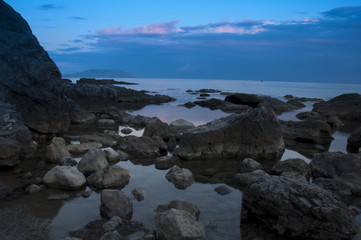 sunset in Black Sea