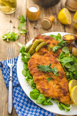 Wiener Schnitzel, delicious schnitzel