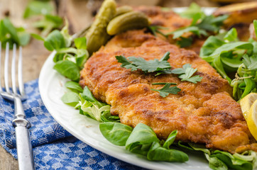 Wiener Schnitzel, delicious schnitzel
