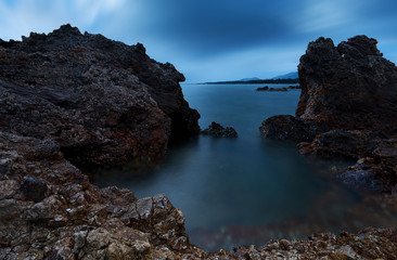 Long exposure of seascape, Thailand