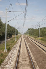 Railroad Track in Poland