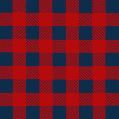 Lumberjack plaid pattern