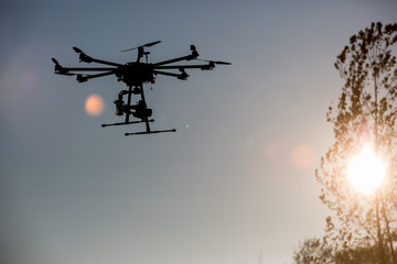 drone, UAV , Multirotor Photography Helicopter 
