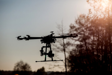 drone, UAV , Multirotor Photography Helicopter 
