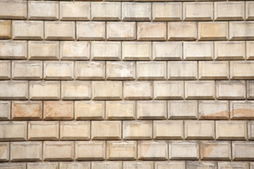 Yellow Brick Wall Background