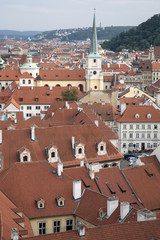 Fototapeta premium Cityscape, Prague, Czech Republic