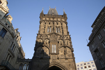 Fototapeta na wymiar Powder Gate, Prague