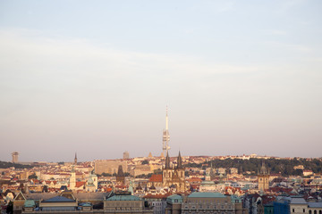 Fototapeta na wymiar Cityscape View, Prague