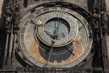 Astronomical Clock in Old Town Square; Prague