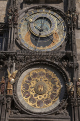Astronomical Clock in Old Town Square; Stare Mesto Neighborhood;