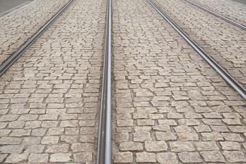 Tram Tracks, Dresden