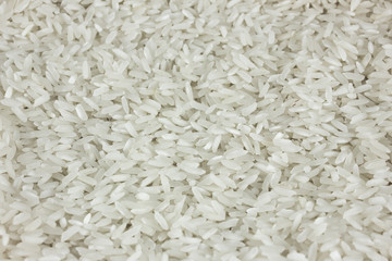 Natural white rice background
