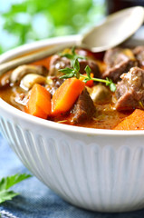 Beef Bourguignon.