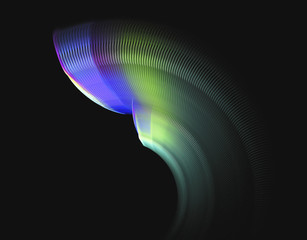 Abstract fractal image