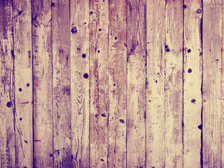 Wooden vintage background, plank wall, retro instagram style