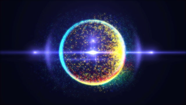 cosmos planet atom 4k