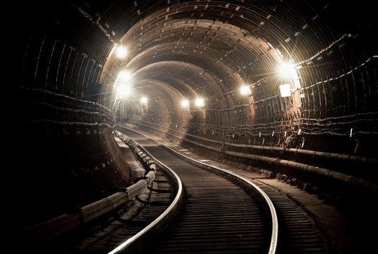 Kiev subway tunnel