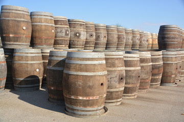 barricas de madera
