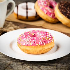 Donut und Kaffee - Donut and coffee