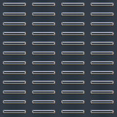 Bumped Metal Plate Pattern