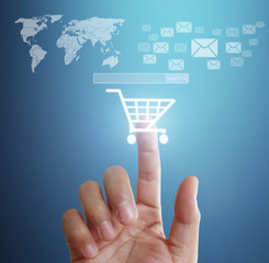 virtual icon of social network