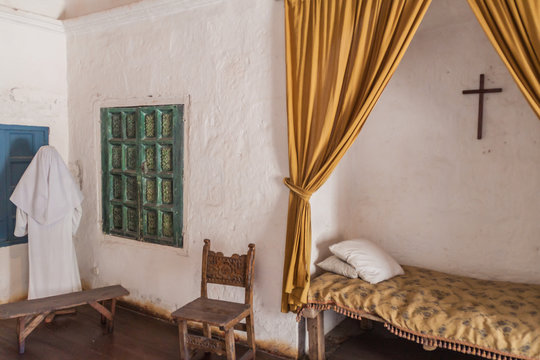 Interior Of A Room In Santa Catalina Monastery In Arequipa, Peru