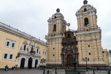 San Francisco monastery in Lima, Peru.