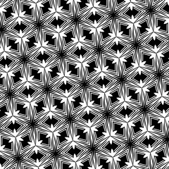 Простые узоры в чёрном и белом цвете. 7.47
