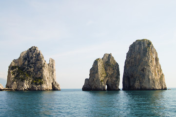 Capri Island Cliffs - Italy