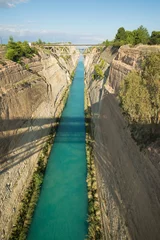 Acrylic prints Channel Corinth canal