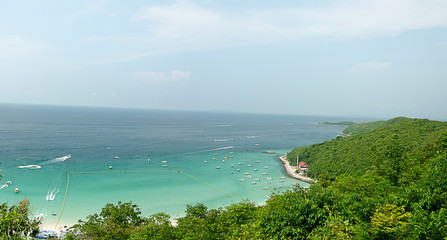 ko lan island in thailand.
