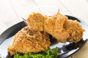 fried crispy chicken