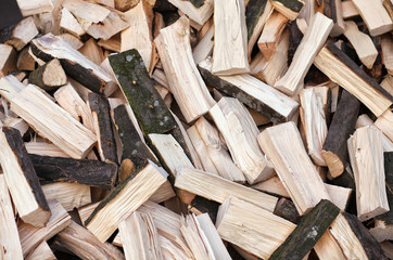 Firewood background 