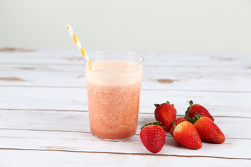 strawberry smoothie