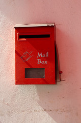 Red Mail box